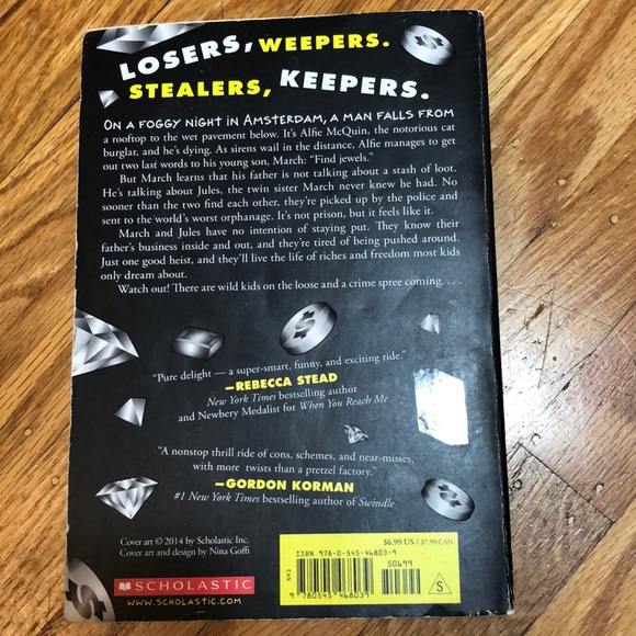 LOOT and STING by Jude Watson 2 Books - Picture 3 of 10